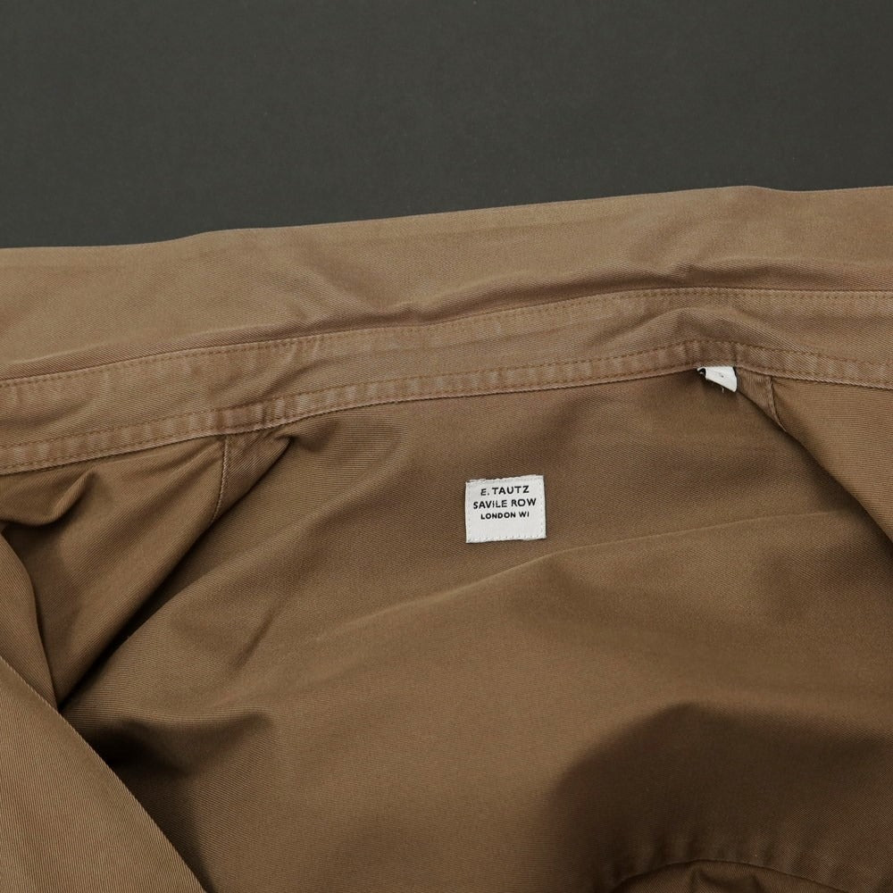 [Used] E.TAUTZ Oversized Casual Shirt Ash Brown [Size S] [BRW] [S/S/A/W] [Condition Rank C] [Men&