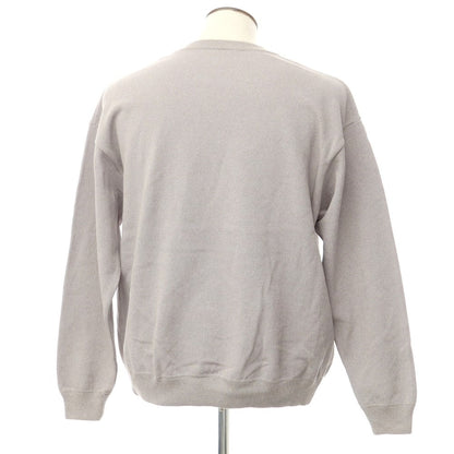 [Used] Crepuscule Cotton Crew Neck Pullover Knit Grey [Size 2] [GRY] [S/S] [Condition Rank B] [Men&