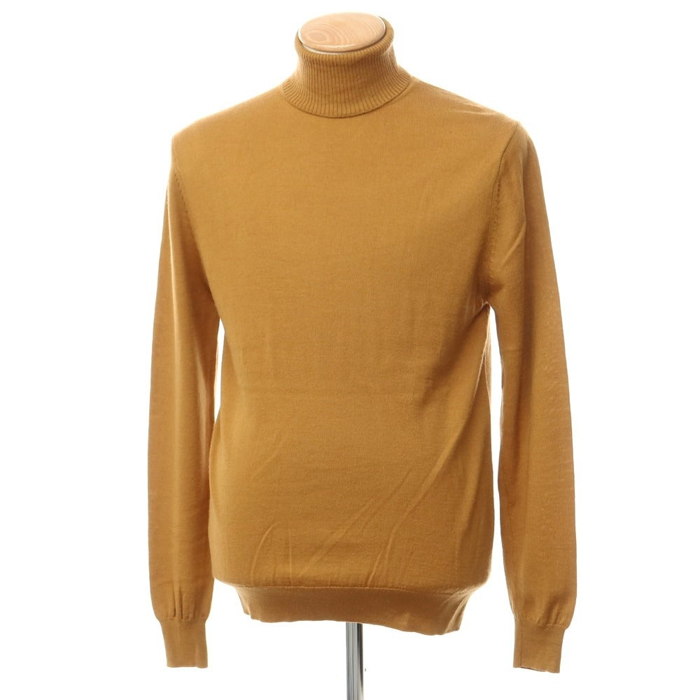 【中古】アーバンリサーチ URBAN RESEARCH ウール系 タートルネック ニット キャメル系【サイズ表記なし(M位)】【BRW】【A/W】【状態ランクB】【メンズ】【768797】