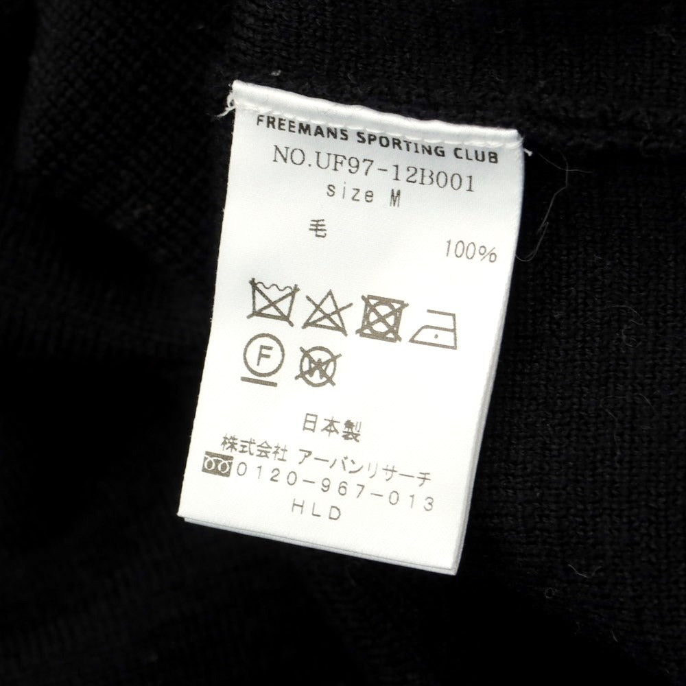 [Used] FREEMANS SPORTING CLUB Wool Turtleneck Knit Black [Size M] [BLK] [A/W] [Condition Rank C] [Men&