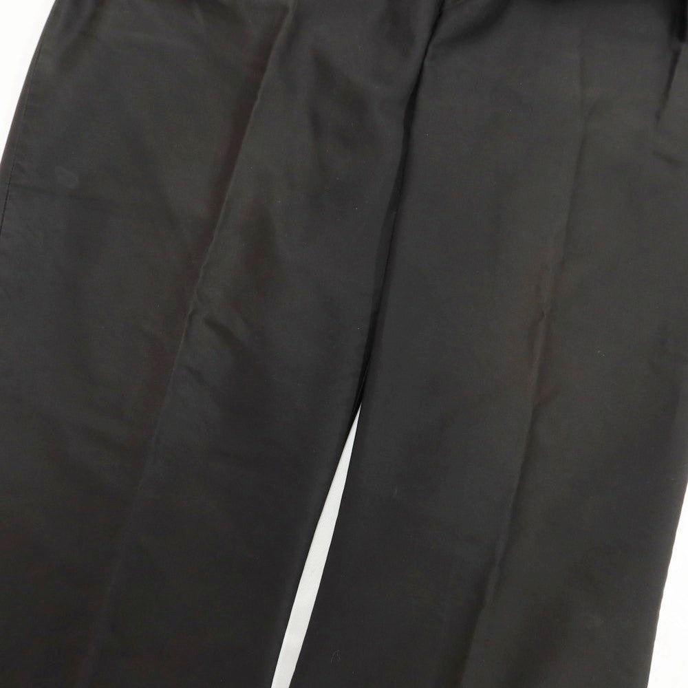 [Used] NEAT Cotton Wide Chino Pants Black [Size 46] [BLK] [S/S/A/W] [Condition Rank D] [Men&