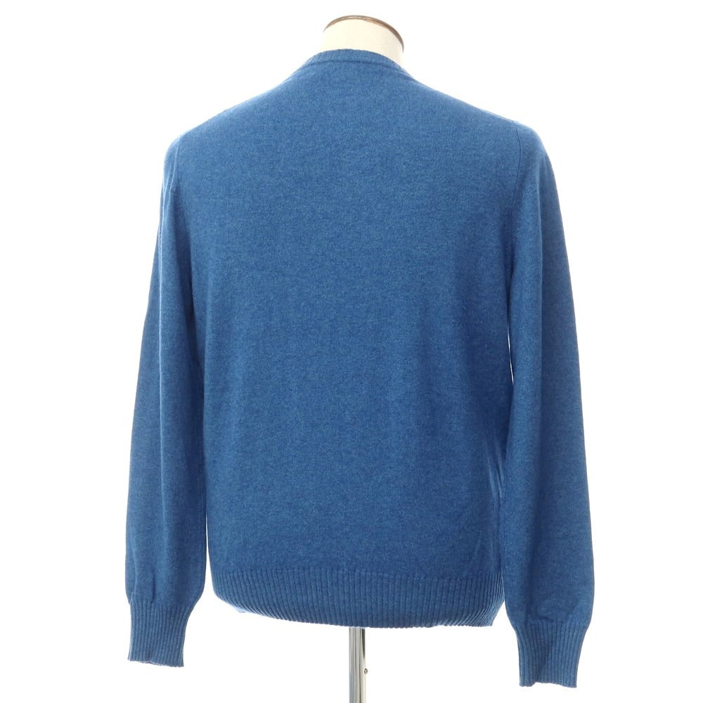 [Used] Brunello Cucinelli Cashmere Crew Neck Knit Blue [Size 52] [BLU] [A/W] [Condition Rank B] ​​[Men&