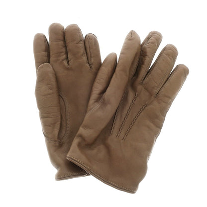 [Used] CARIDEI Leather Cashmere Gloves Brown [Size 8] [BRW] [A/W] [Condition Rank C] [Men&