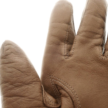 [Used] CARIDEI Leather Cashmere Gloves Brown [Size 8] [BRW] [A/W] [Condition Rank C] [Men&