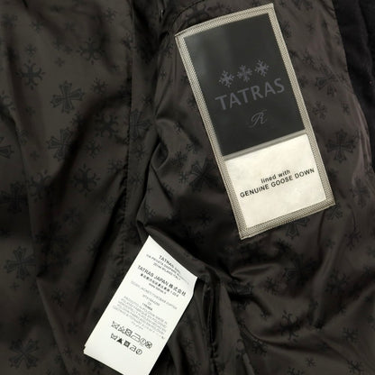 [Used] TATRAS Wool Silk Down Jacket Blouson Black [Size 3] [BLK] [A/W] [Condition Rank C] [Men&