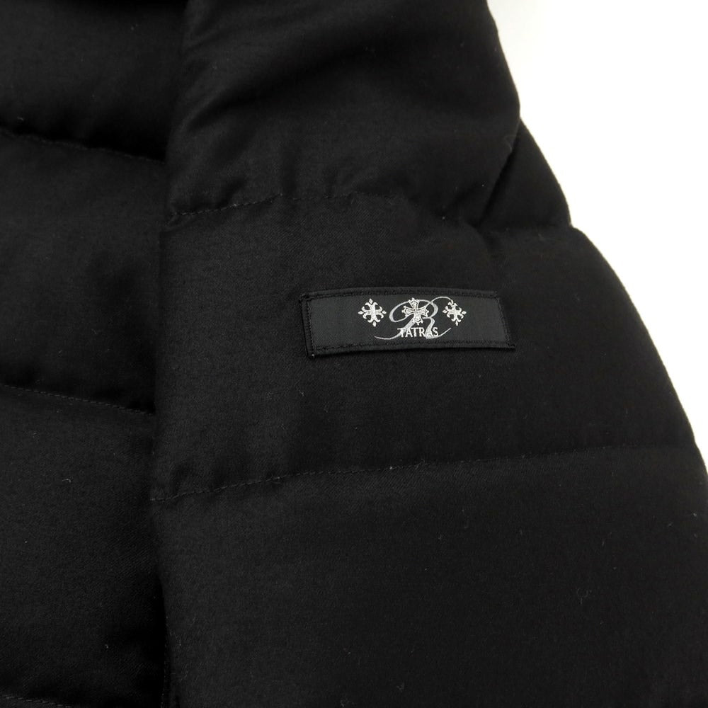 [Used] TATRAS Wool Silk Down Jacket Blouson Black [Size 3] [BLK] [A/W] [Condition Rank C] [Men&
