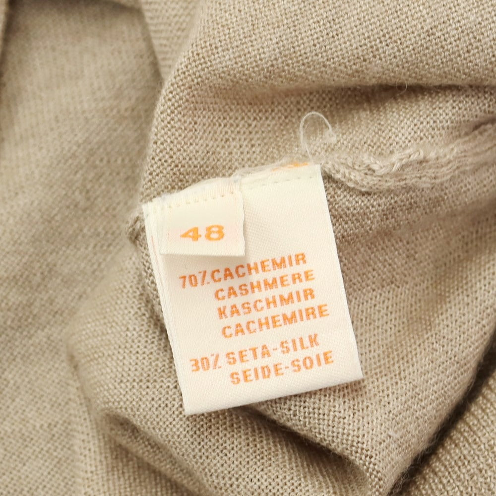 [Used] CRUCIANI Cashmere Silk V-neck Knit Beige [Size 48] [BEI] [A/W] [Condition Rank B] ​​[Men&