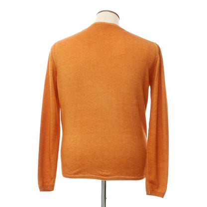 [Used] CRUCIANI Wool V-neck knit, orange [Size 50] [ORG] [A/W] [Condition Rank C] [Men&