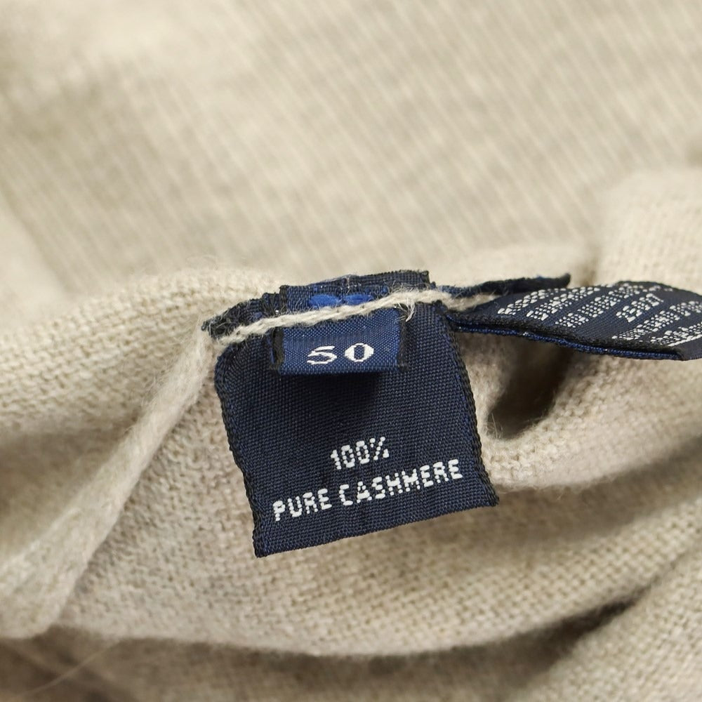 [Used] Drumohr Cashmere V-neck knit in beige [Size 50] [BEI] [A/W] [Condition Rank C] [Men&