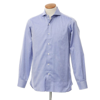 [Used] Makers Shirt Kamakura Cotton Horizontal Collar Dress Shirt Blue [Size 39] [BLU] [S/S/A/W] [Condition Rank B] ​​[Men&