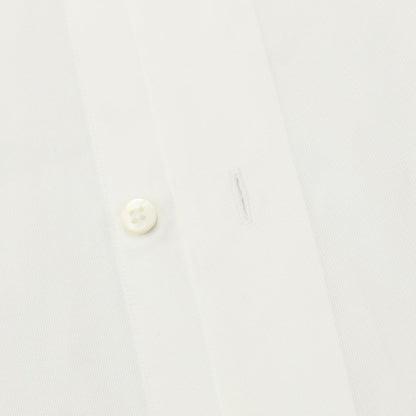 [Used] Makers Shirt Kamakura Cotton Semi-wide Collar Dress Shirt White [Size 39] [WHT] [S/S/A/W] [Condition Rank C] [Men&