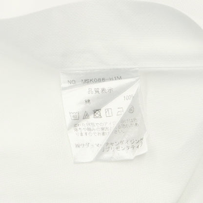 [Used] Makers Shirt Kamakura Cotton Semi-wide Collar Dress Shirt White [Size 39] [WHT] [S/S/A/W] [Condition Rank C] [Men&