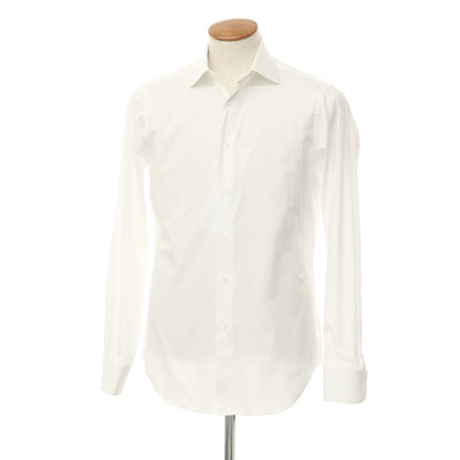 [Used] Makers Shirt Kamakura Cotton Polyester Regular Collar Dress Shirt White [Size 39] [WHT] [S/S/A/W] [Condition Rank C] [Men&