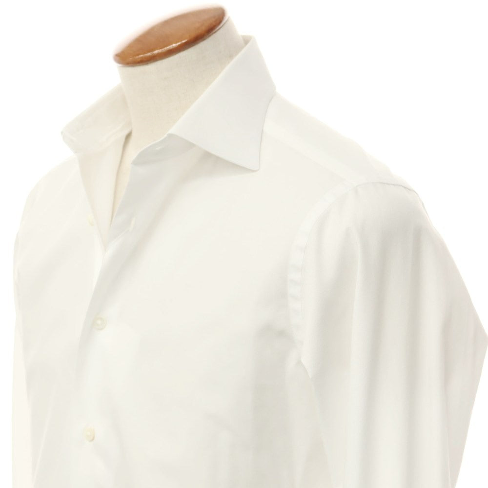 [Used] Makers Shirt Kamakura Cotton Polyester Regular Collar Dress Shirt White [Size 39] [WHT] [S/S/A/W] [Condition Rank C] [Men&