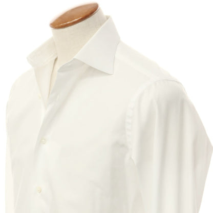 [Used] Makers Shirt Kamakura Cotton Polyester Regular Collar Dress Shirt White [Size 39] [WHT] [S/S/A/W] [Condition Rank C] [Men&