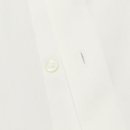 [Used] Makers Shirt Kamakura Cotton Polyester Regular Collar Dress Shirt White [Size 39] [WHT] [S/S/A/W] [Condition Rank C] [Men&
