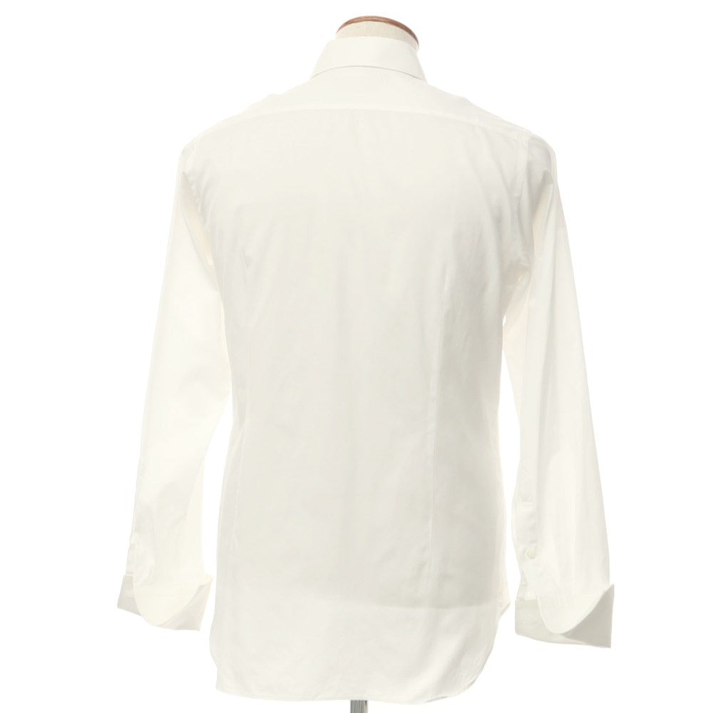 [Used] Makers Shirt Kamakura Cotton Semi-wide Collar Dress Shirt White [Size 39] [WHT] [S/S/A/W] [Condition Rank C] [Men&