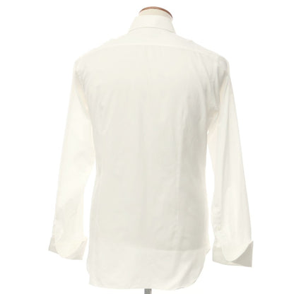 [Used] Makers Shirt Kamakura Cotton Semi-wide Collar Dress Shirt White [Size 39] [WHT] [S/S/A/W] [Condition Rank C] [Men&