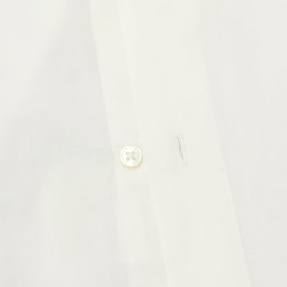 [Used] Makers Shirt Kamakura Cotton Semi-wide Collar Dress Shirt White [Size 39] [WHT] [S/S/A/W] [Condition Rank C] [Men&