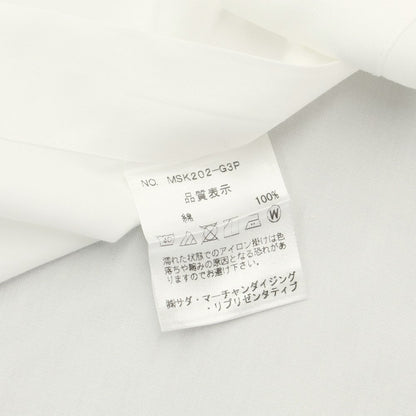 [Used] Makers Shirt Kamakura Cotton Semi-wide Collar Dress Shirt White [Size 39] [WHT] [S/S/A/W] [Condition Rank C] [Men&
