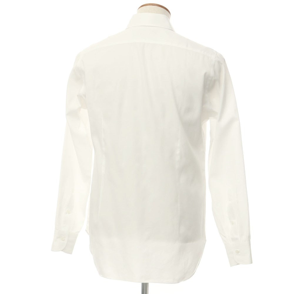 [Used] Makers Shirt Kamakura Cotton Semi-wide Collar Dress Shirt White [Size 39] [WHT] [S/S/A/W] [Condition Rank C] [Men&