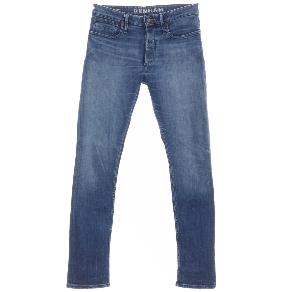 [Used] DENHAM RAZOR Stretch Denim Pants Jeans Navy Blue [Size 30] [NVY] [S/S/A/W] [Condition Rank C] [Men&