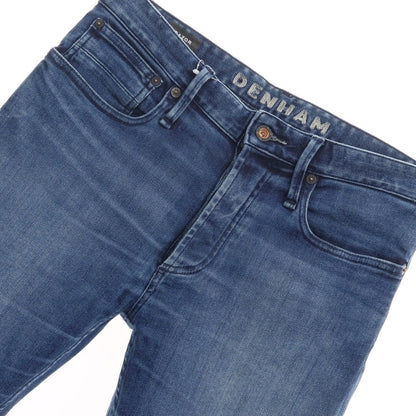 [Used] DENHAM RAZOR Stretch Denim Pants Jeans Navy Blue [Size 30] [NVY] [S/S/A/W] [Condition Rank C] [Men&