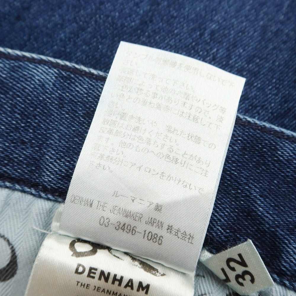 [Used] DENHAM RAZOR Stretch Denim Pants Jeans Navy Blue [Size 30] [NVY] [S/S/A/W] [Condition Rank C] [Men&