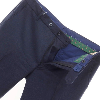 [Used] BERWICH Wool Dress Slacks Pants Navy [Size 48] [NVY] [A/W] [Condition Rank B] ​​[Men&