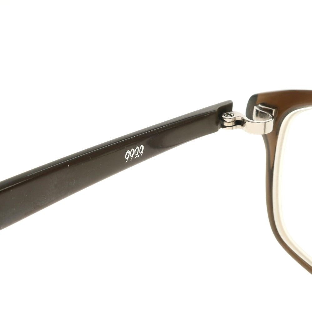 [Used] Four Nines 999.9 NP-06 Wellington Glasses, Dark Brown [BRW] [S/S/A/W] [Condition Rank C] [Men&