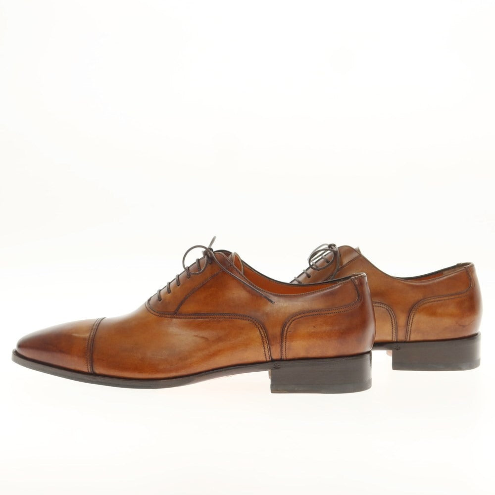 [Used] [Unused] Santoni Straight Tip Dress Shoes Brown [Size 8 1/2] [BRW] [S/S/A/W] [Condition Rank S] [Men&
