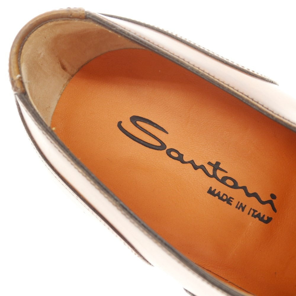 [Used] [Unused] Santoni Straight Tip Dress Shoes Brown [Size 8 1/2] [BRW] [S/S/A/W] [Condition Rank S] [Men&