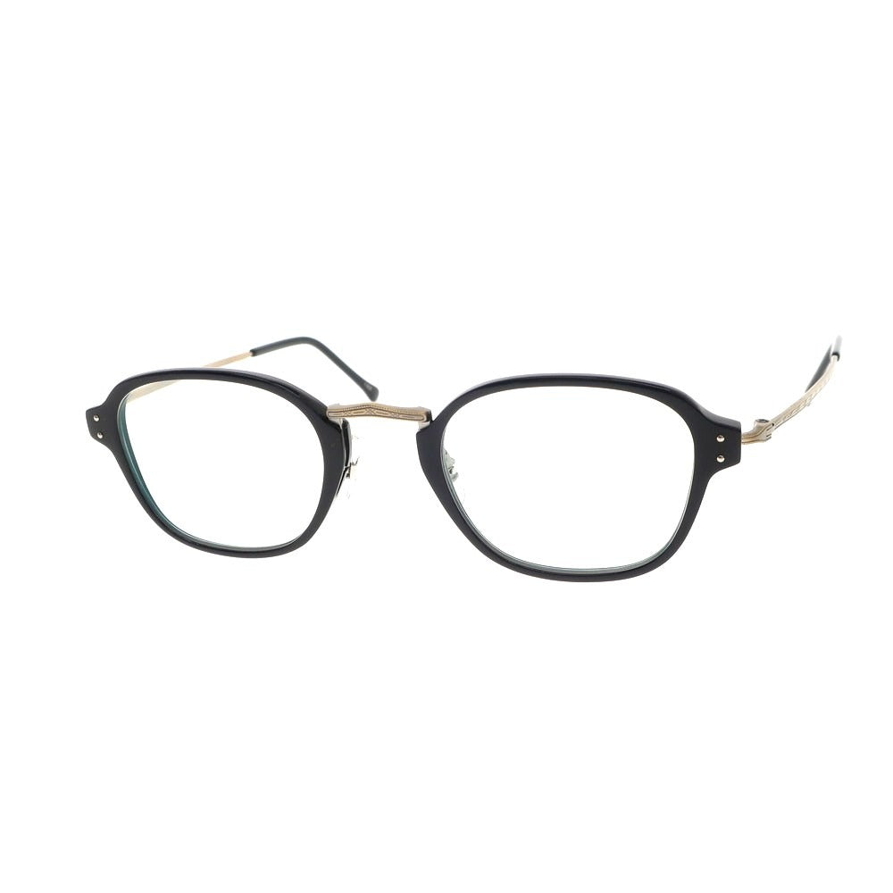 [Used] [Unused] Masunaga Glasses GMS-813 Black x Gold [BLK] [S/S/A/W] [Condition Rank S] [Men&