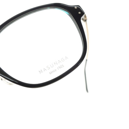 [Used] [Unused] Masunaga Glasses GMS-813 Black x Gold [BLK] [S/S/A/W] [Condition Rank S] [Men&