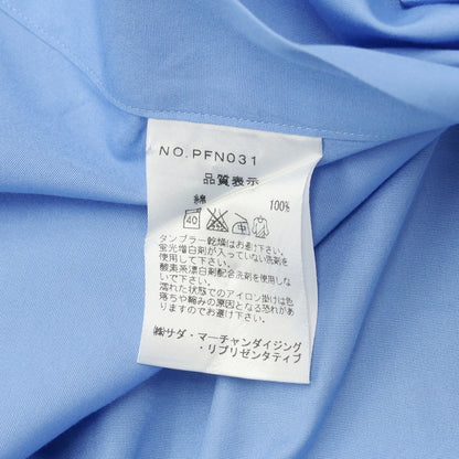 [Used] Makers Shirt Kamakura Cotton Semi-wide Collar Dress Shirt Blue [Size 40] [BLU] [S/S/A/W] [Condition Rank C] [Men&