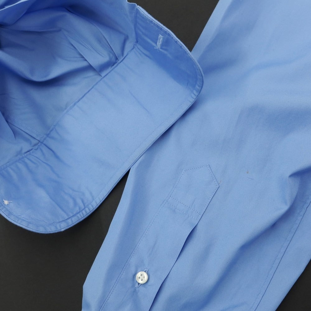 [Used] Makers Shirt Kamakura Cotton Semi-wide Collar Dress Shirt Blue [Size 40] [BLU] [S/S/A/W] [Condition Rank C] [Men&