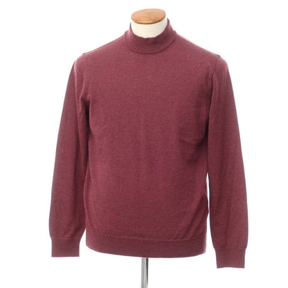 [Used] Andrea Fenzi ANDREA FENZI High gauge wool high neck knit wine red [Size 50] [RED] [A/W] [Condition rank C] [Men&