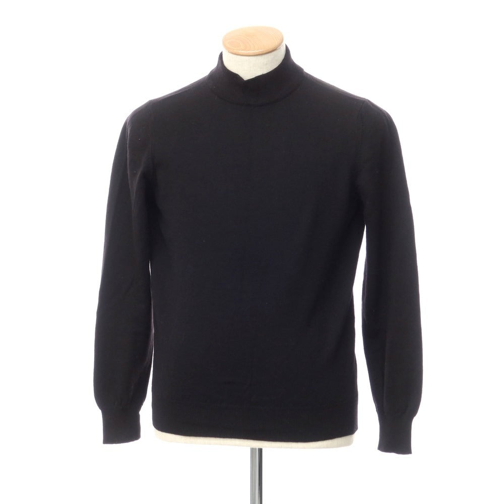 [Used] GRAN SASSO High Gauge Wool High Neck Knit Black [Size 46] [BLK] [A/W] [Condition Rank C] [Men&
