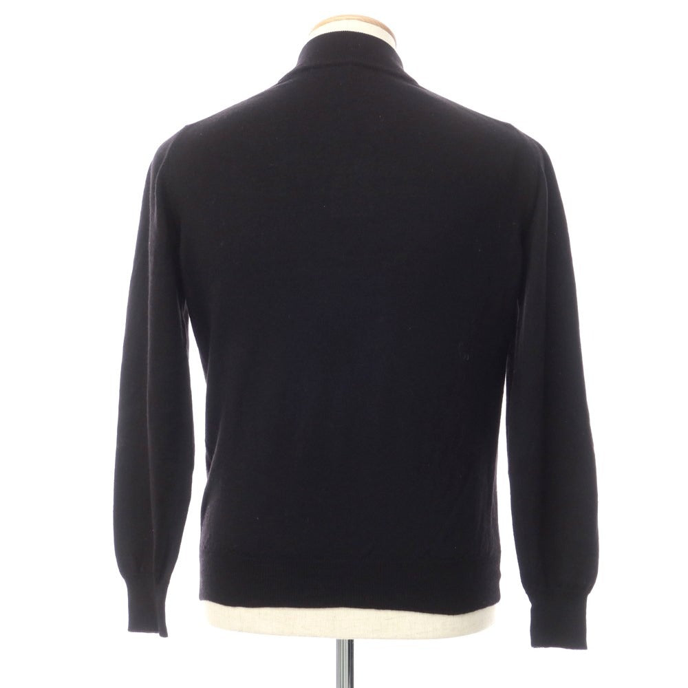 【中古】グランサッソ GRAN SASSO ハイゲージウール ハイネックニット ブラック【サイズ46】【BLK】【A/W】【状態ランクC】【メンズ】【768793】