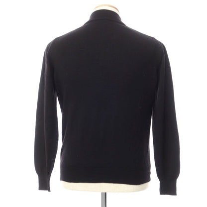 [Used] GRAN SASSO High Gauge Wool High Neck Knit Black [Size 46] [BLK] [A/W] [Condition Rank C] [Men&