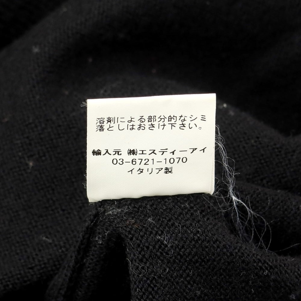 [Used] GRAN SASSO High Gauge Wool High Neck Knit Black [Size 46] [BLK] [A/W] [Condition Rank C] [Men&