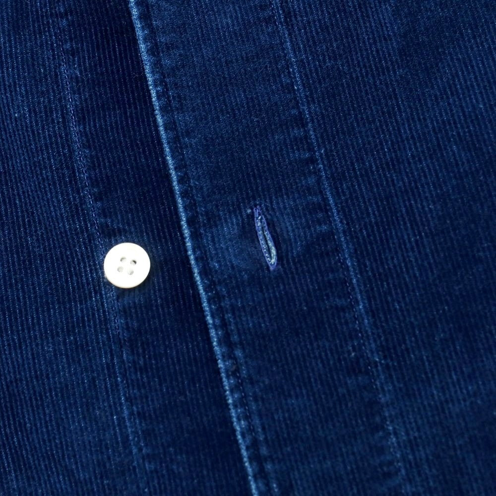 [Used] Finamore Corduroy Casual Shirt Navy [Size M] [NVY] [A/W] [Condition Rank C] [Men&