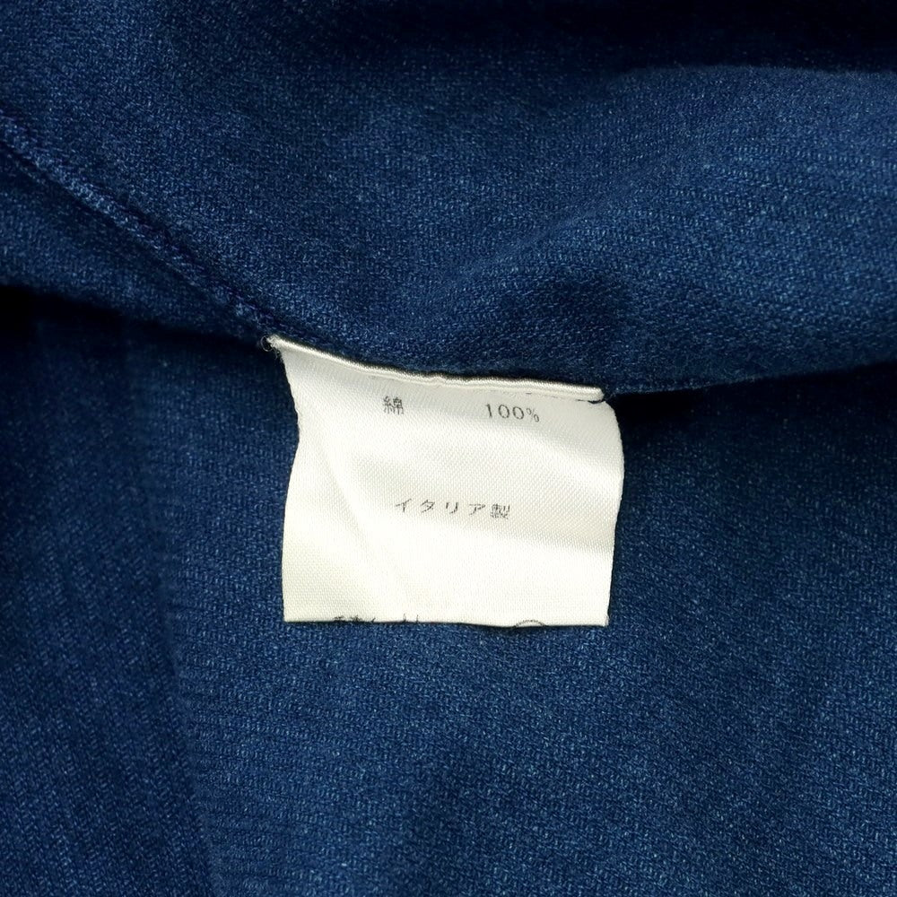 [Used] Finamore Corduroy Casual Shirt Navy [Size M] [NVY] [A/W] [Condition Rank C] [Men&