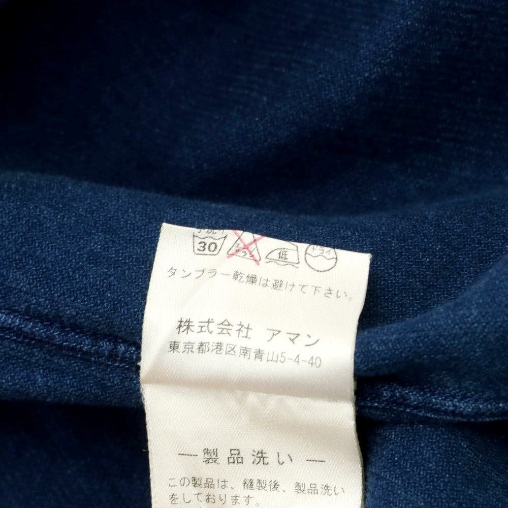 [Used] Finamore Corduroy Casual Shirt Navy [Size M] [NVY] [A/W] [Condition Rank C] [Men&