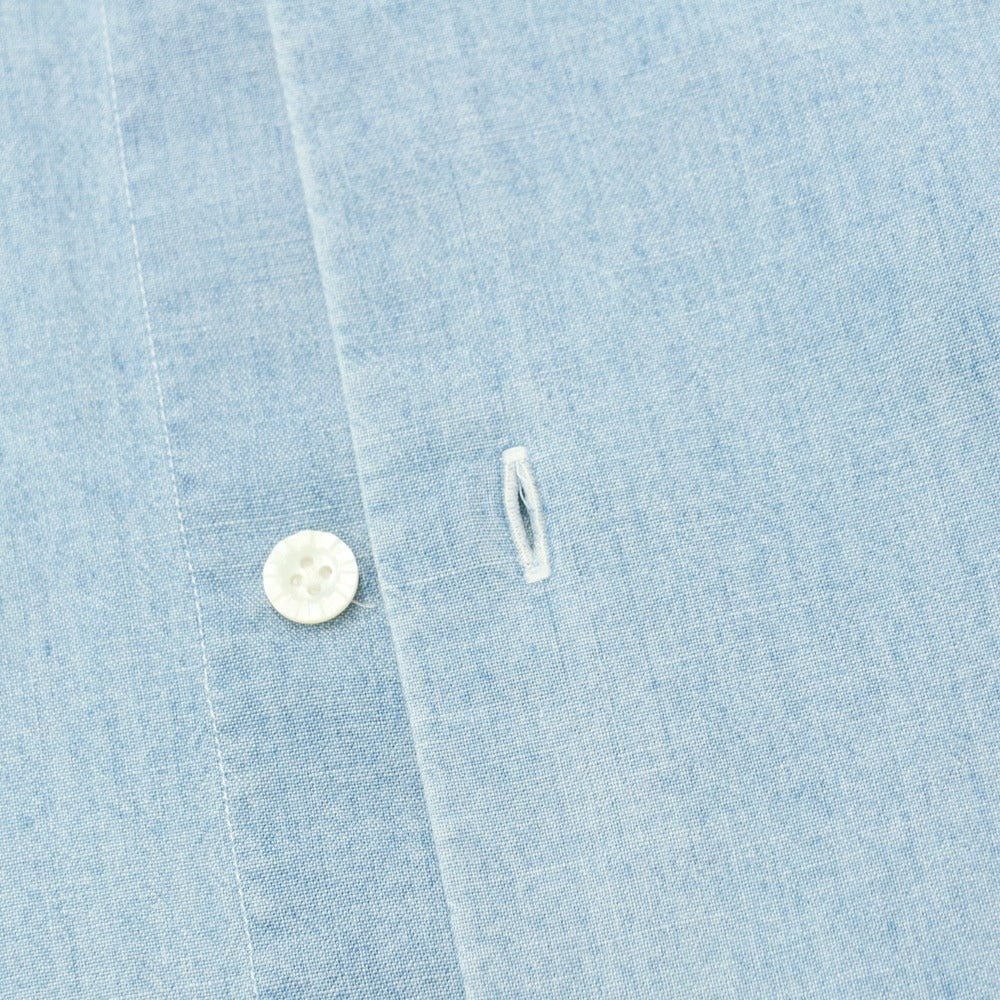 [Used] BARBA DANDY LIFE Chambray Casual Shirt Light Blue [Size 39] [BLU] [S/S/A/W] [Condition Rank C] [Men&