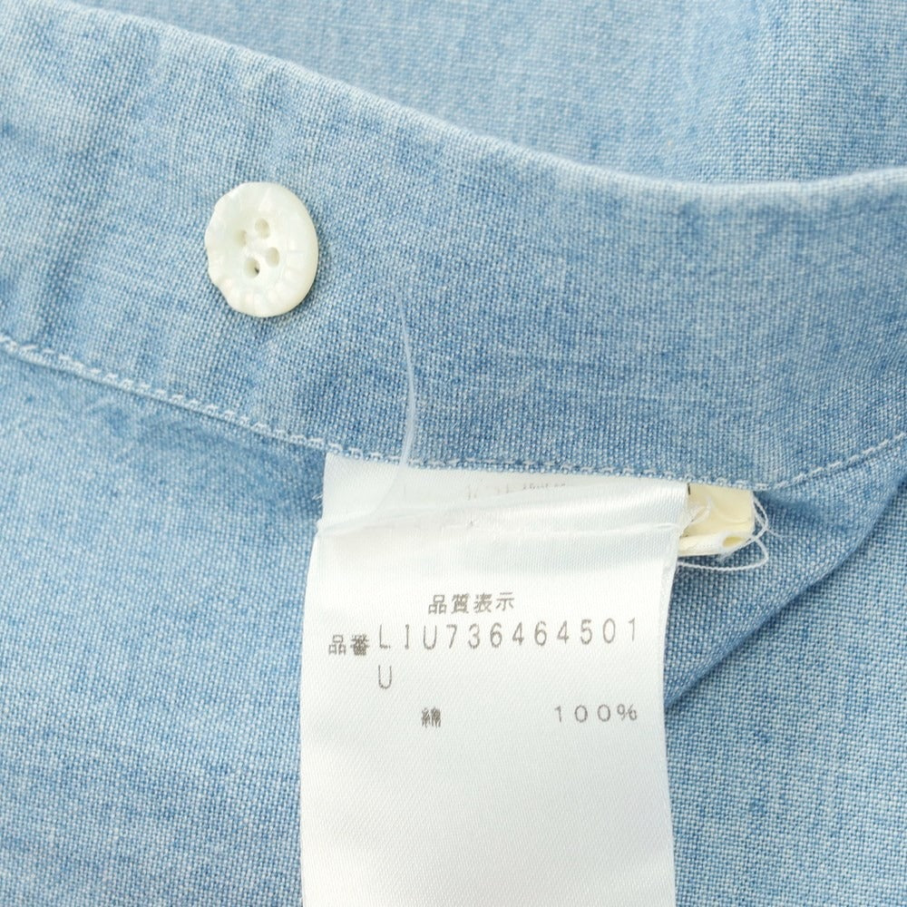[Used] BARBA DANDY LIFE Chambray Casual Shirt Light Blue [Size 39] [BLU] [S/S/A/W] [Condition Rank C] [Men&