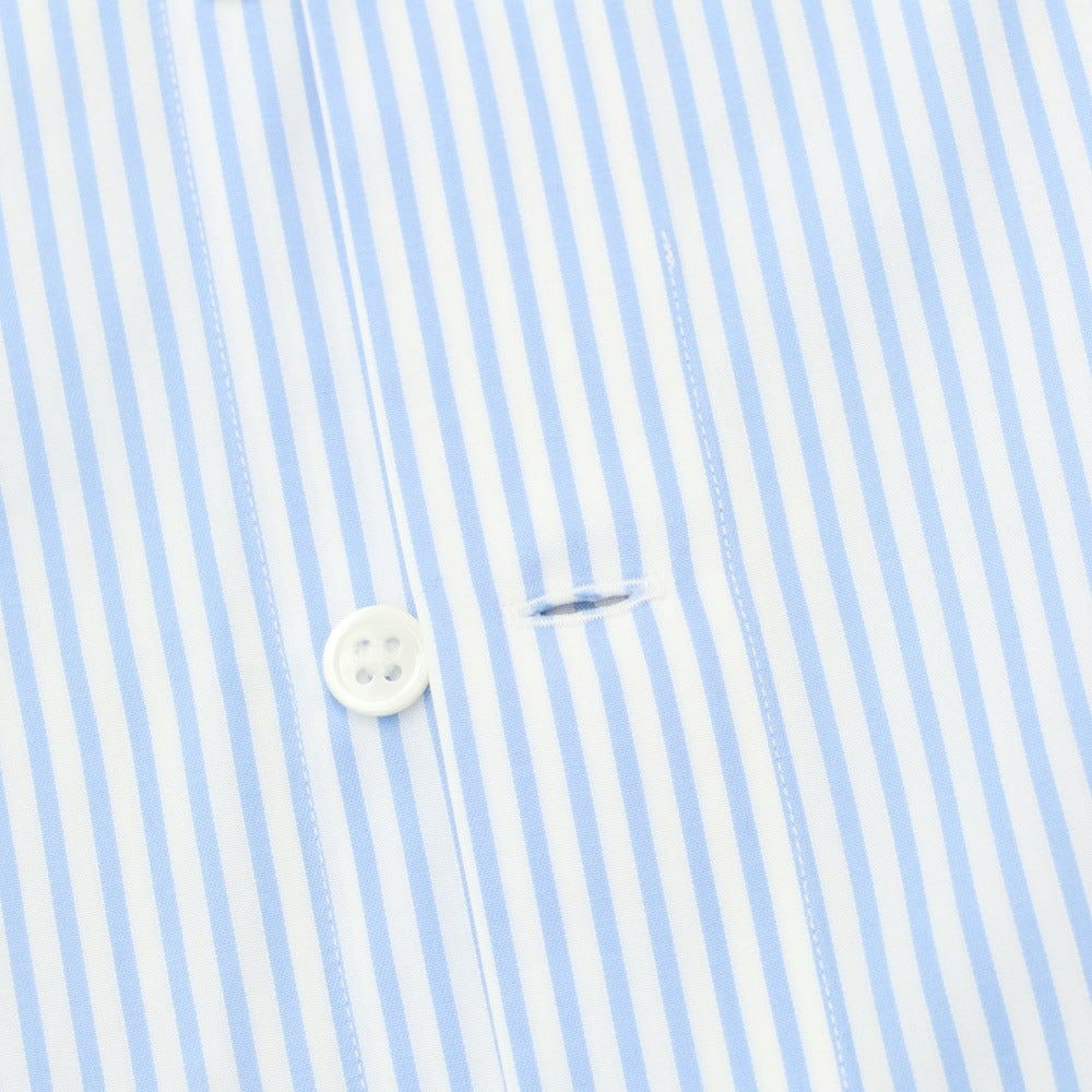 [Used] Italstyle ITAL STYLE Striped Cleric Shirt Light Blue x White [Size 37] [BLU] [S/S/A/W] [Condition Rank C] [Men&