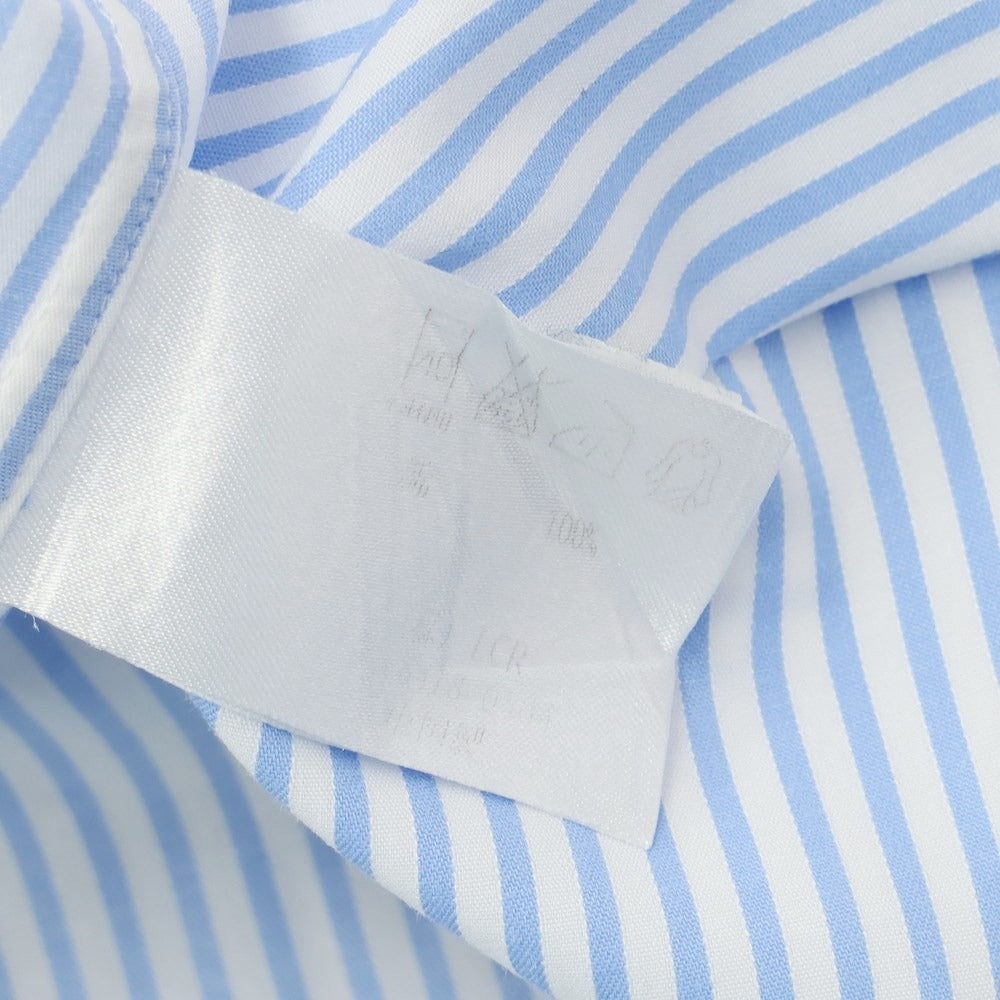 [Used] Italstyle ITAL STYLE Striped Cleric Shirt Light Blue x White [Size 37] [BLU] [S/S/A/W] [Condition Rank C] [Men&