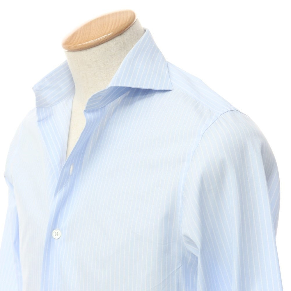 [Used] Italstyle ITAL STYLE Striped Dress Shirt Light Blue x White [Size 37] [BLU] [S/S/A/W] [Condition Rank C] [Men&