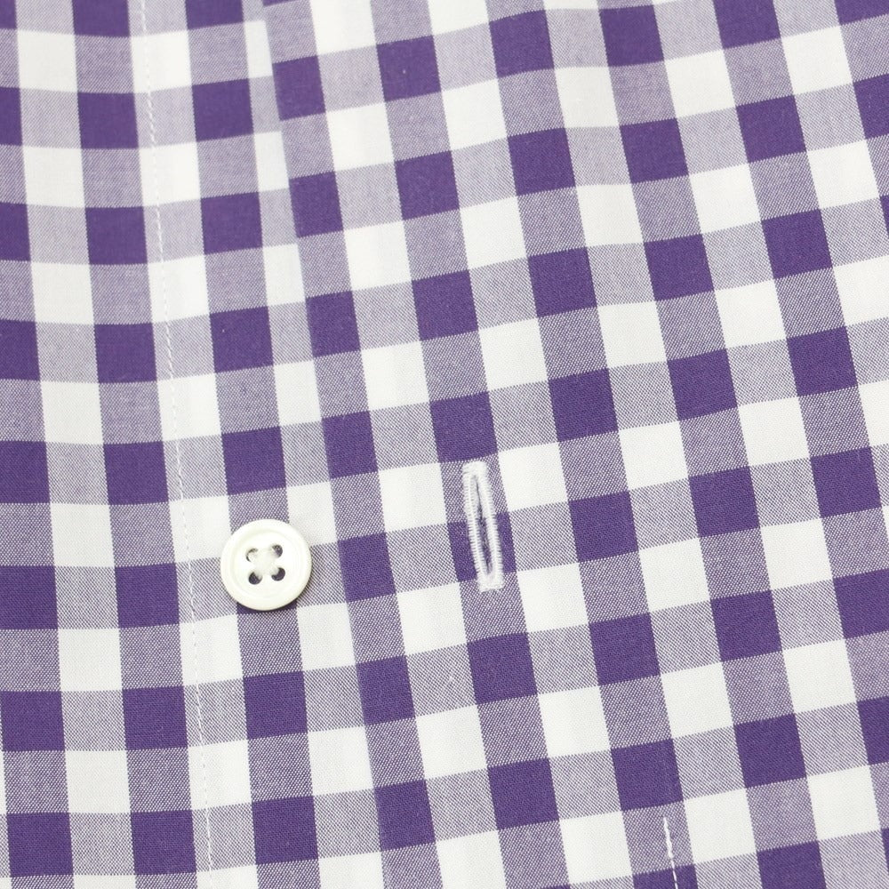 [Used] Italstyle Check Casual Shirt Purple x White [Size 37] [PUP] [S/S/A/W] [Condition Rank B] ​​[Men&